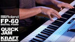 Roland Fp-60 Digital Piano - Quick Jam With Scott Tibbs