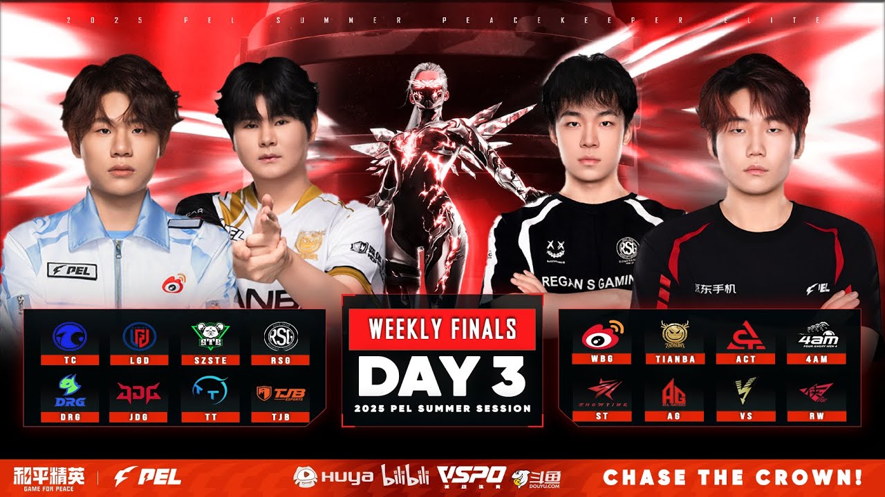 LIVE : 2025 PEL SUMMER REGULER SESSION WEEK 4 DAY 4 | WEEKLY STAGES | 2025 PEL 夏季课程周决赛第三天