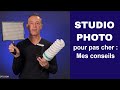 Un studio photo pour pas cher : Mes conseils, accessoires, matériel...