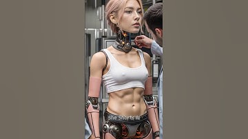 Guy Tries Out the Newest Girlfriend Robot at the Expo