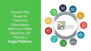 Integrated Payroll Services IPS    Time and Attendance Video