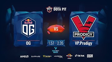 OG vs VP.Prodigy | AMD SAPPHIRE OGA DOTA PIT EU/CIS Lower Bracket (BO3) | - Game 1