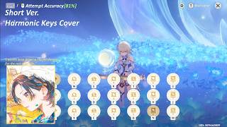 Genshin Harmonic Keys - The name of painting (Project Sekai) + Notes