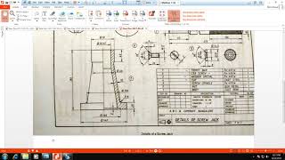 screw jack body  solid edge
