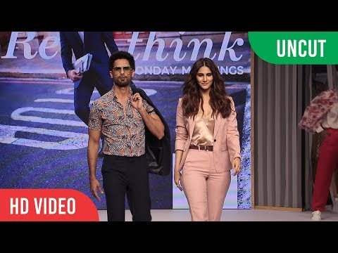 UNCUT - MARKS & SPENCER New Collection Launch | Shahid Kapoor, Vani Kapoor