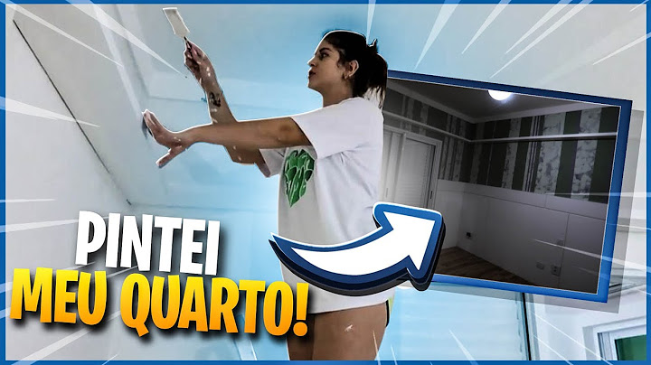 PINTEI MEU QUARTO NA MANSÃO! * deu ruim*