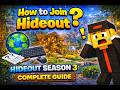 Hideout Smp complete guide.How to join, IP, login issue I Hideout SMP I KHYUAM GAMING #hideoutsmp