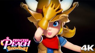 Princess Peach Showtime All Cutscenes (Full Game Movie) 4K Ultra Hd