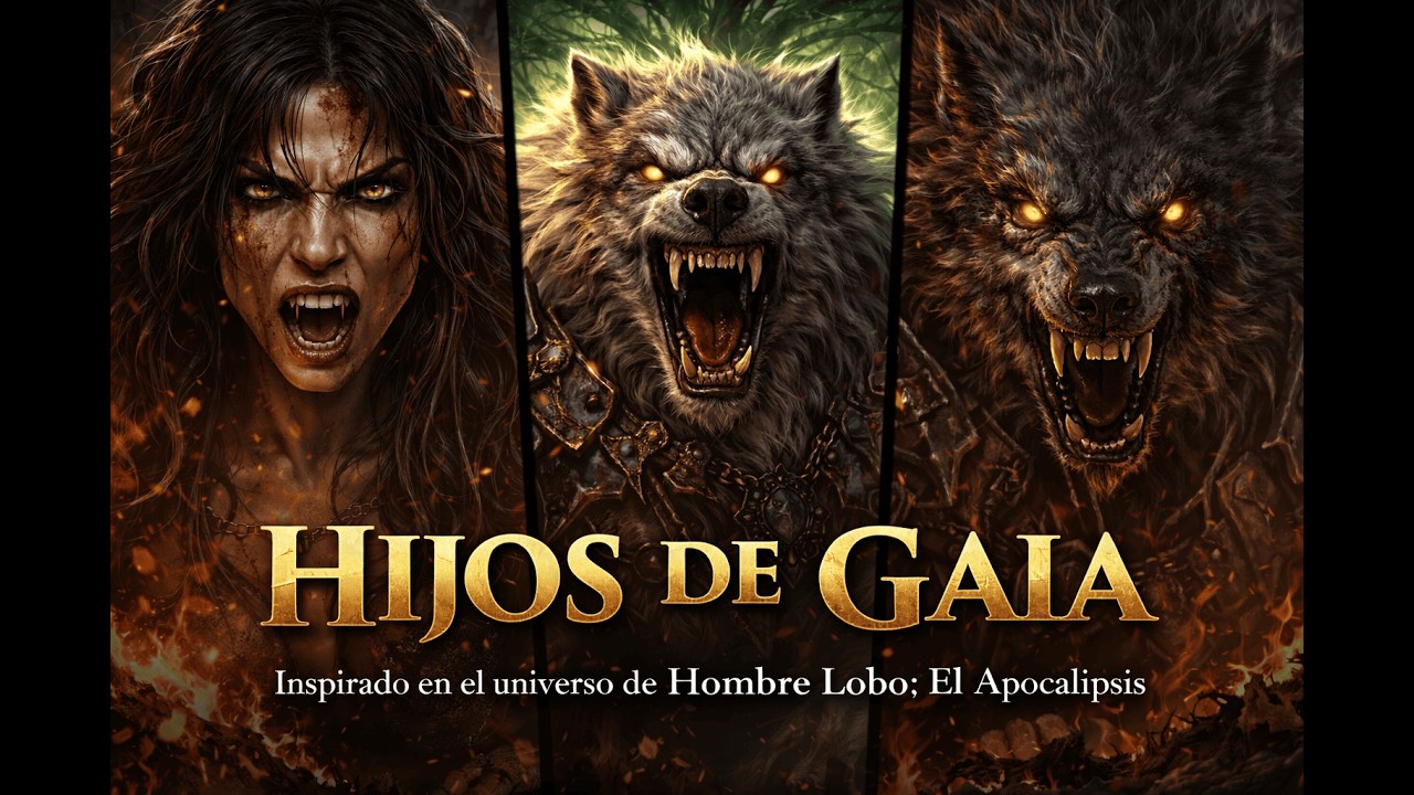 Hijos de Gaia 🐺🌍 | Himno Épico de los Garou (Inspirado en Hombre Lobo: El Apocalipsis)