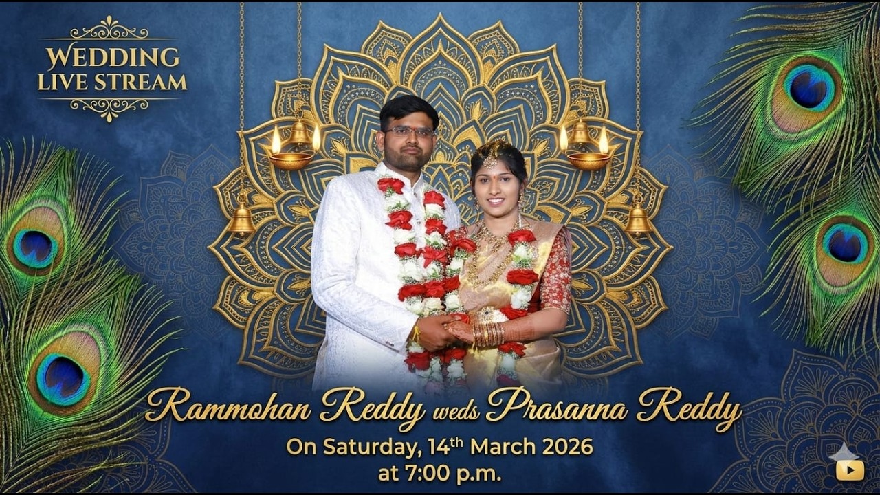 Prasanna Reddy Rammohan Reddy Weds Prasanna Reddy - YouTube