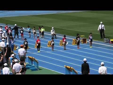 第２７回ジュニア陸上競技・チャレンジカップ東京　小学２年生男子５０ｍ　璃久翔