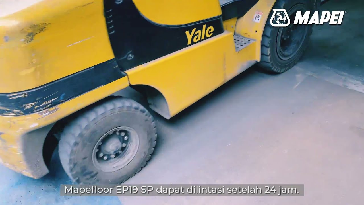video Llaç epoksid për dysheme MAPEFLOOR EP19
