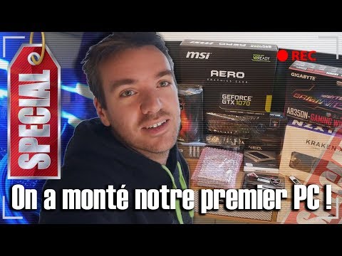 On a monté notre premier PC ! Merci le BlackFriday ! Setup...