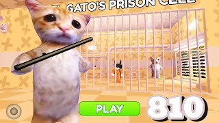El Gato Prison Run Gameplay 810 Roblox