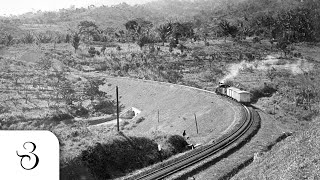 Perjalanan Kereta Api Ambarawa-Yogyakarta tahun 1912 | Pedesaan & Perkebunan Dataran Kedu Tempo Dulu