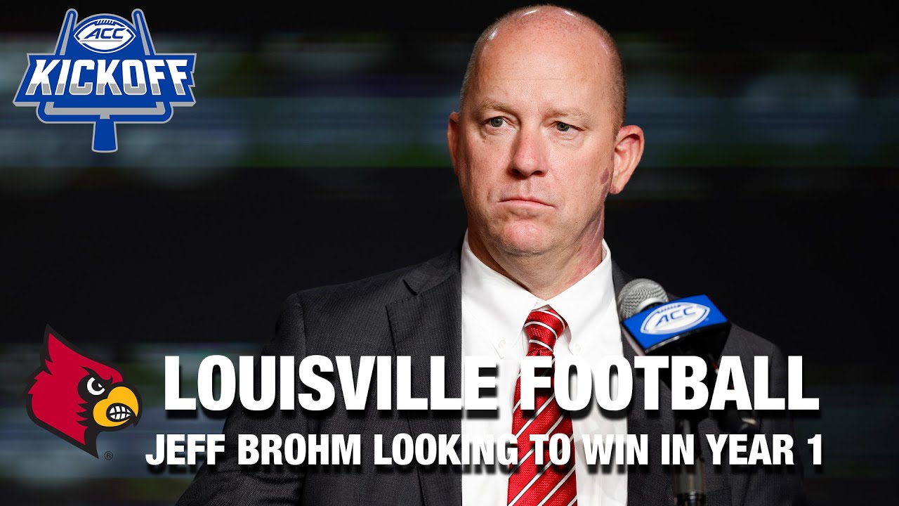 Jeff Brohm named 24th head coach at the University of Louisville