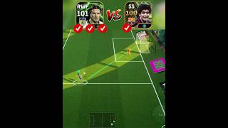 Legend vs Legend ⚡ Beckham vs Maradona Battle #fifa #efootball #shortsfeed