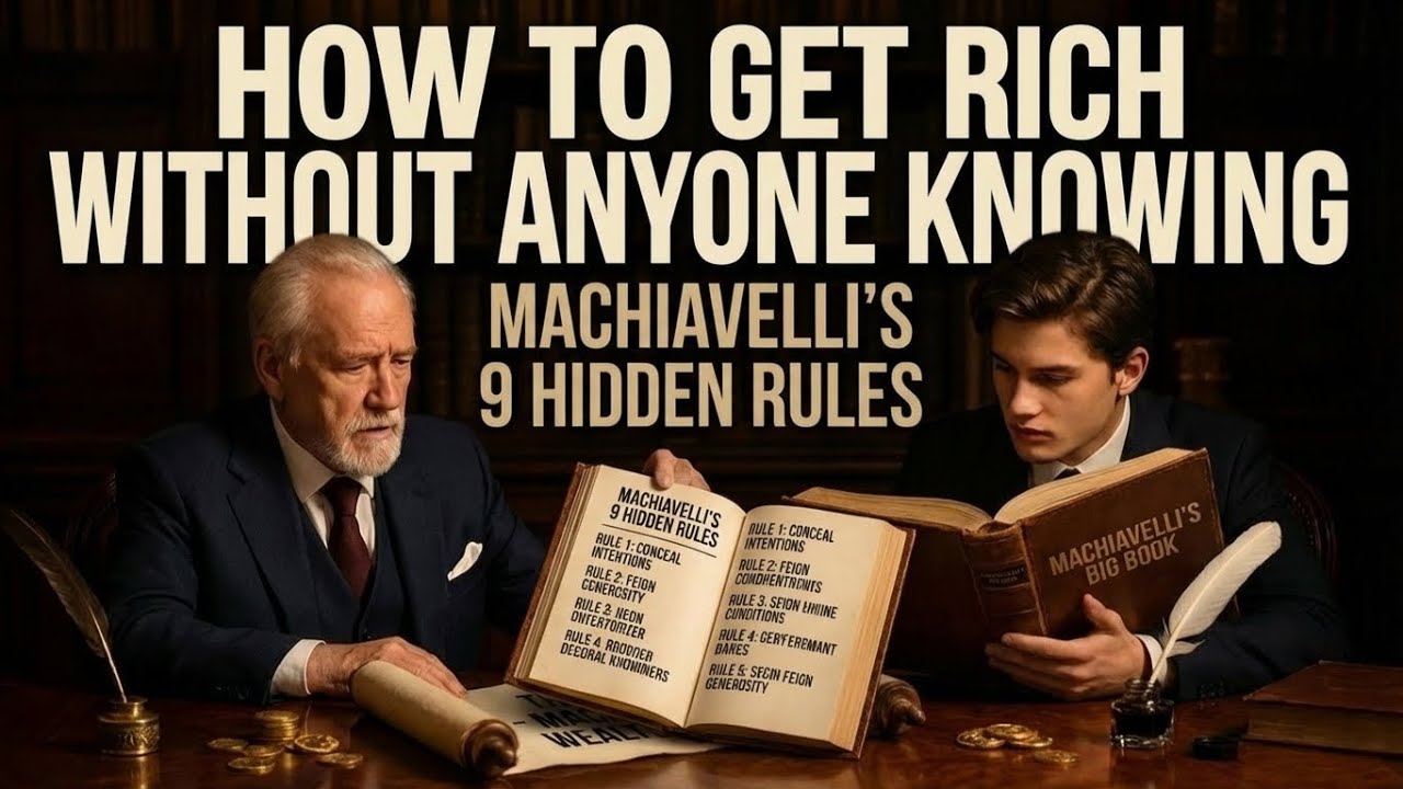 How To Get Rich Without Anyone Knowing - Machiavelli’s 9 Hidden Rules ...