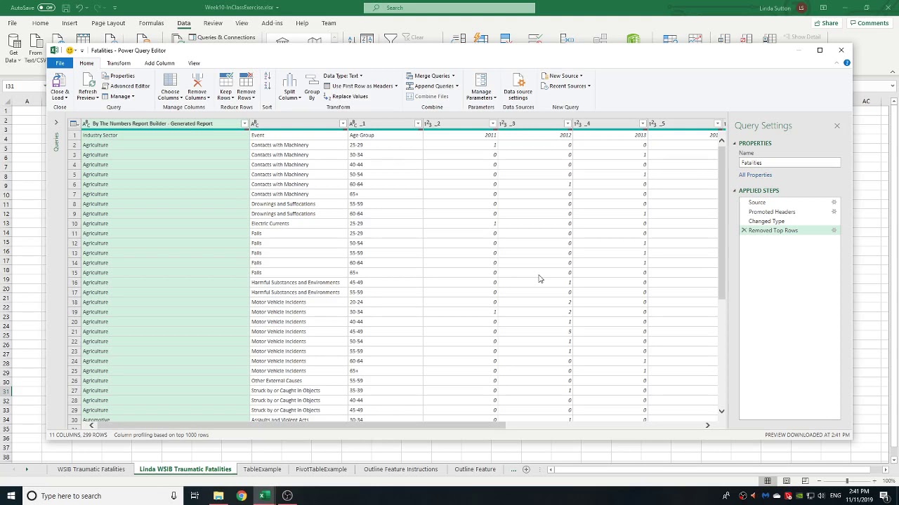 importing-a-text-file-into-excel-youtube