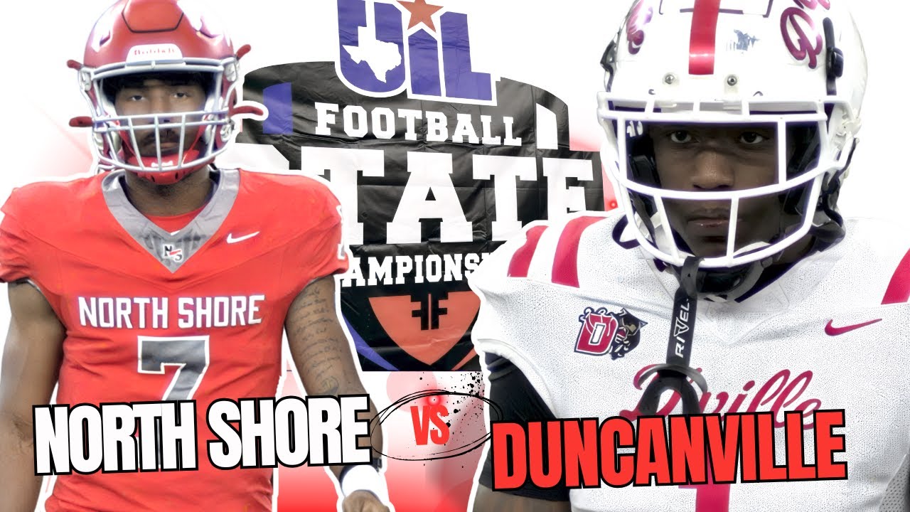🚨 #1 Duncanville vs #9 North Shore | DEFENSIVE MASTERCLASS!! 🛑🔥 TEXAS 6A D1 State Championship 🎬🔥