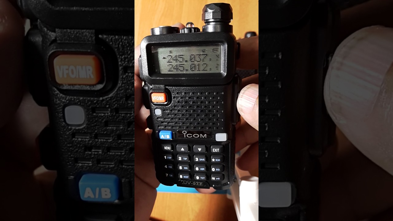 วิธีบันทึกช่องดำ icom uv97T 95พราง 95ดำแดง