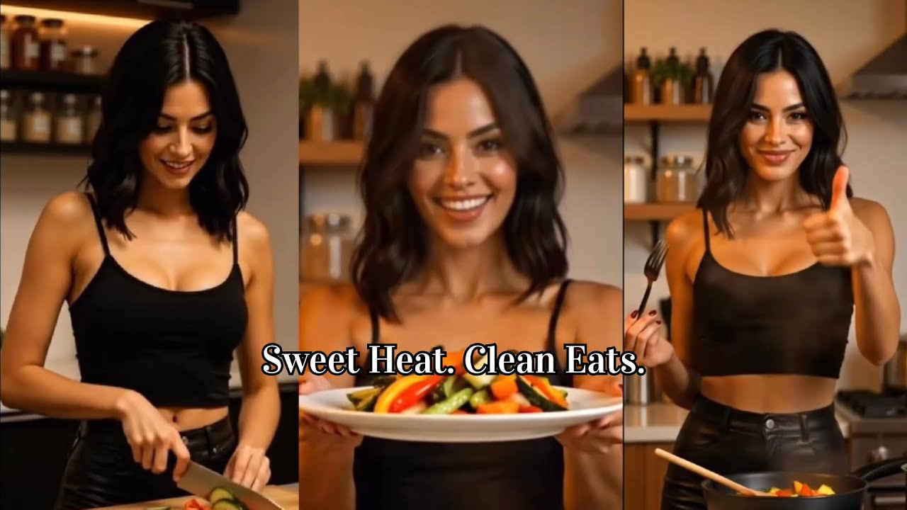 Cooking Time with Aria | Sweet Heat, Clean Eats 🔥 - YouTube