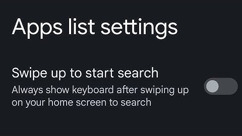 How to Enable or Disable Keyboard Popup on Swipe Up from Home Screen in Android 14