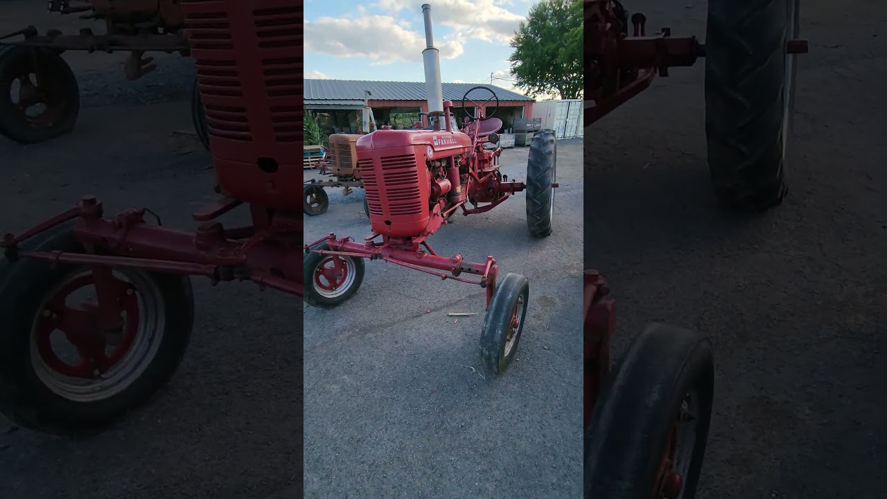Cool old tractors at Kelly's Farm Market