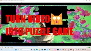 How To Convert A Video into Puzzle Game with VLC Media Player screenshot 1