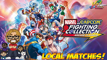 Marvel vs Capcom Fighting Collection! MVC 2 Local Matches Part 1 - YoVideogames