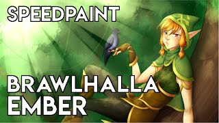 【Andi】 Brawlhalla: Ember 【Speedpaint】