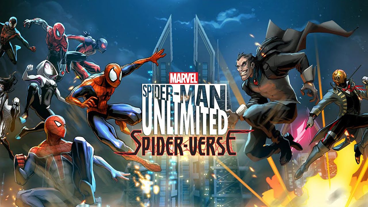  Spider  Verse Arrives in Spider  Man  Unlimited  YouTube