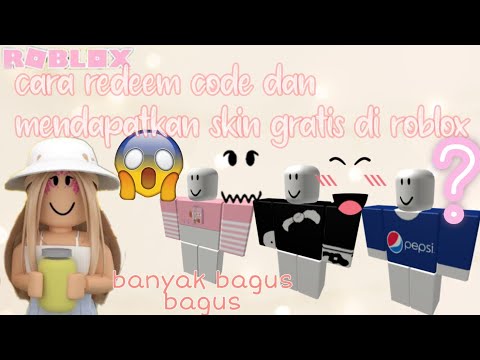 CARA REDEEM CODE DAN MENDAPATKAN SKIN GRATIS DI ROBLOX!! (ROBLOX INDONESIA)