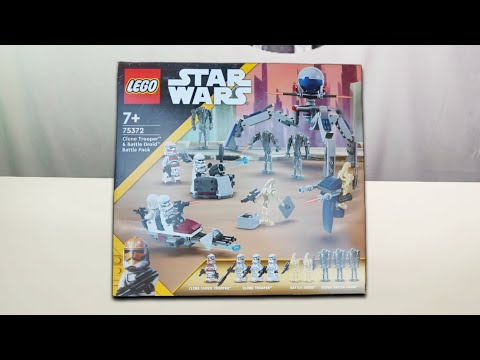 75372 LEGO Star Wars Clone Trooper & Battle Droid Battle Pack