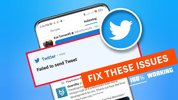 Fix Failed To Send Tweet On Twitter account | Twitter Video Upload not working