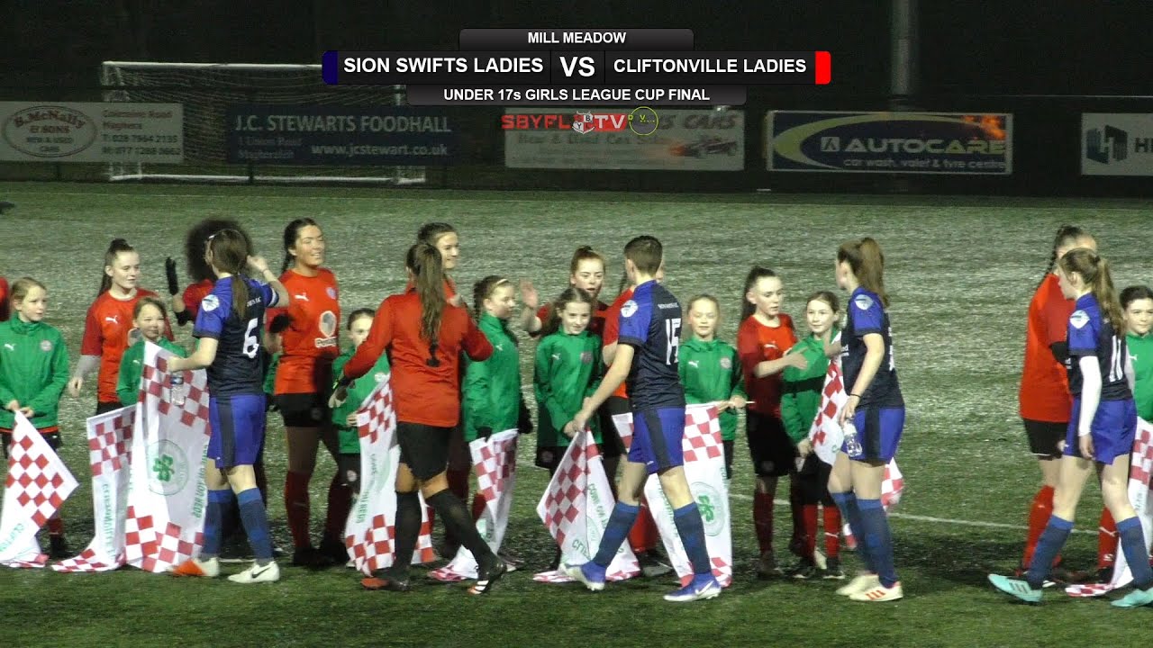Cliftonville Ladies v Sion Swifts Ladies - Under 17s Girls Cup Final - 28th February 2020