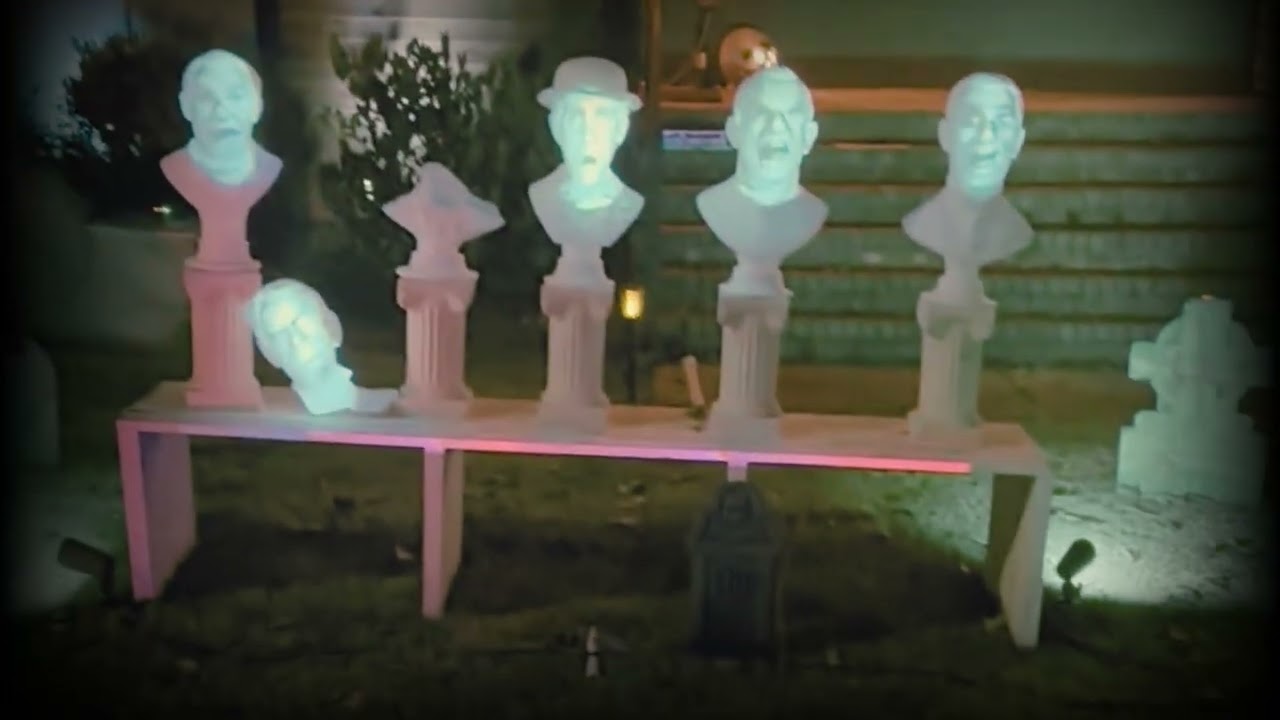 2025 Homewood Haunted Mansion Yard Display
