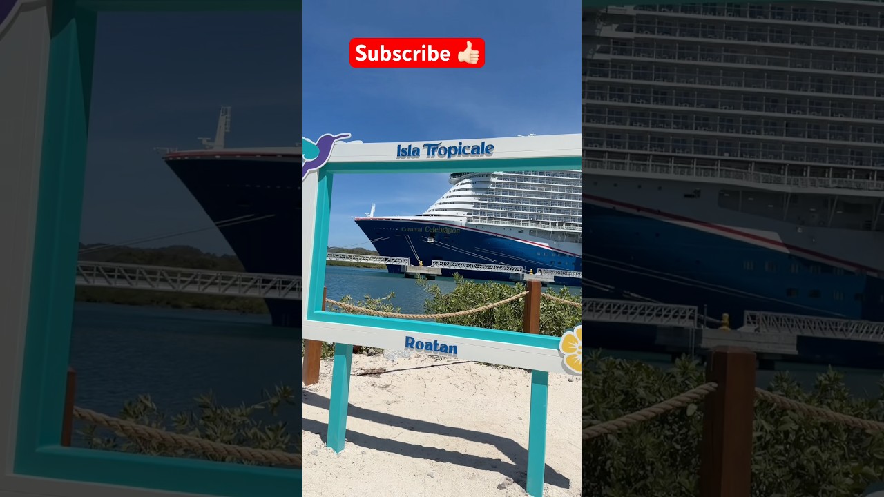 Welcome to Isla Tropicale 🌴✨ the newest private paradise from Carnival Cruise Line