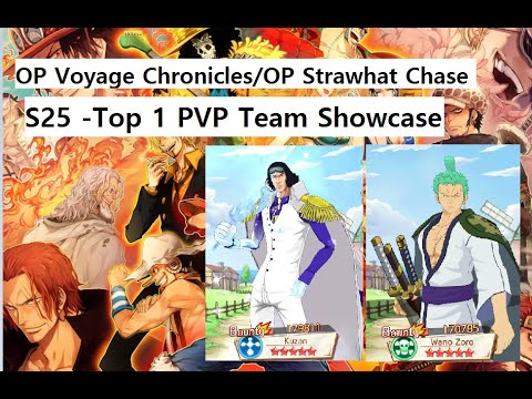 OP Voyage Chronicles /OP Strawhat Chase - TOP 1 in Server S25 PVP composition Showcase