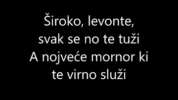 Klapa Jelsa - Široko levonte