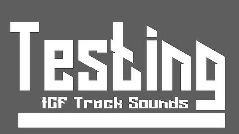 ICF V1.0 Track Sound For Msts Open Rails