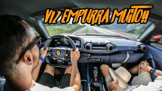 ACELERANDO TUDO A FERRARI 812 GTS NA ESTRADA!!🔥🚀 JETTA QUIS ACELERAR