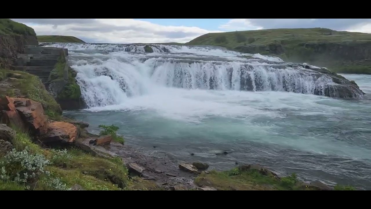 Ægissíðufoss Waterfall, Iceland — Ægissíðufoss — video poster