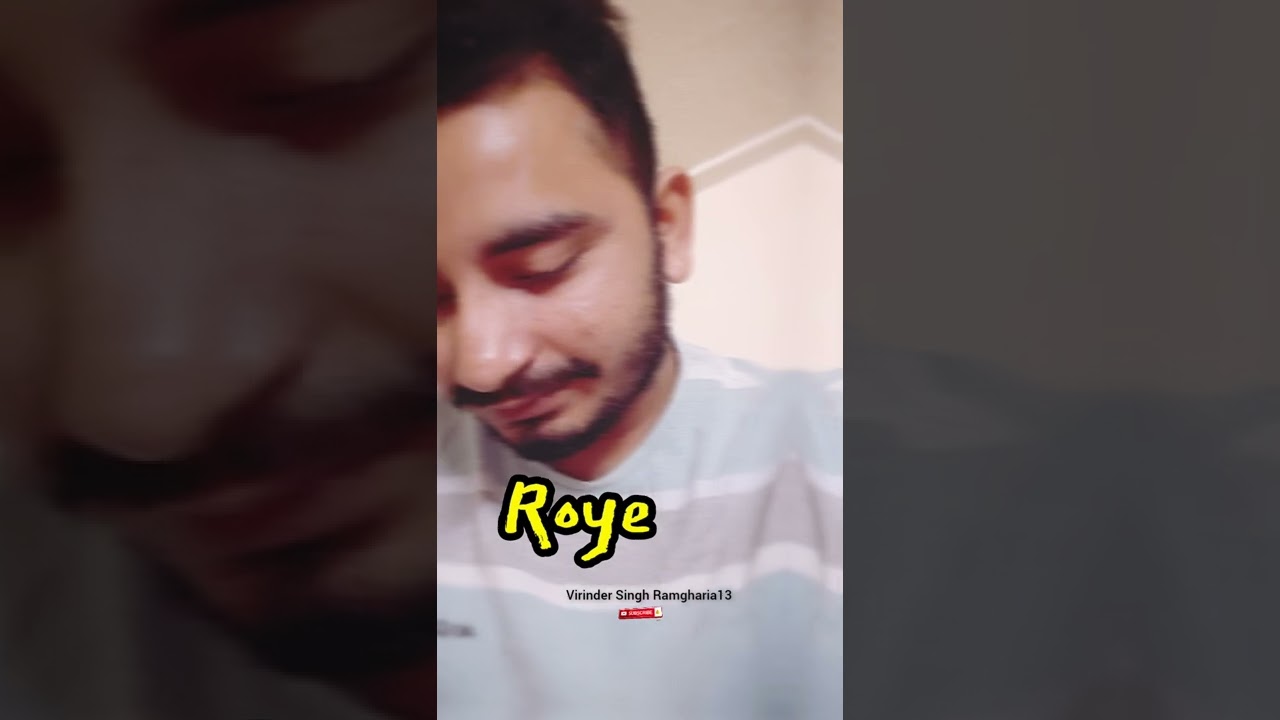 Roye | Punjabi Sad Shayari Status | Heart Broken Status ? | WhatsApp Status ?