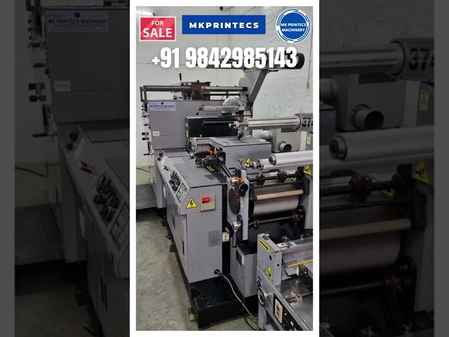 JAPANESE LABEL PRINTING MACHINE - FOR SALE | LINTEC SR 400 #labelprintingmachine | +91 9842985143 class=