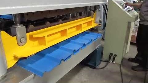 New Technology Double Layer Roll Forming Machine
