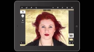 Selecting Hair with Photoshop Touch