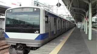 E531系普通列車水戸駅発車②@2012.11.24