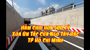 Cận cảnh hầm chui nút giao thông An Sương trước ngày thông xe | Saigon Now