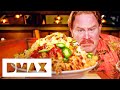 Casey versus the 5 pound tater tots macho totcho challenge  man v food